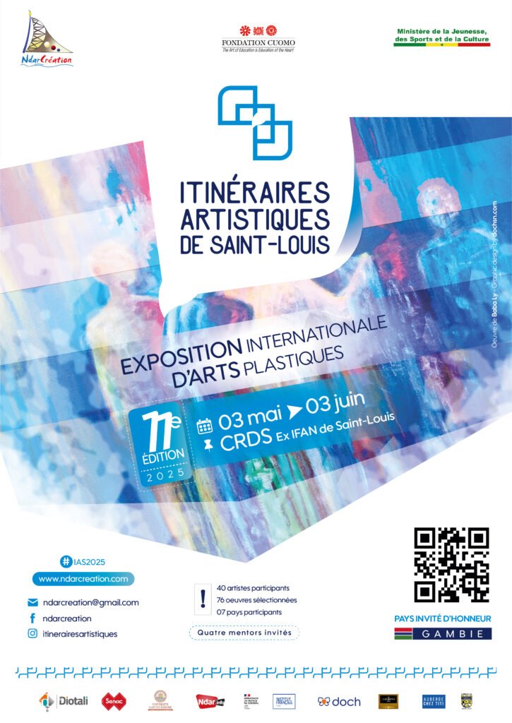 AFFICHE A2 validée- Itinéraires Arstiques de Saint-Louis 2025